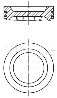 WILMINK GROUP Поршень WG1202176